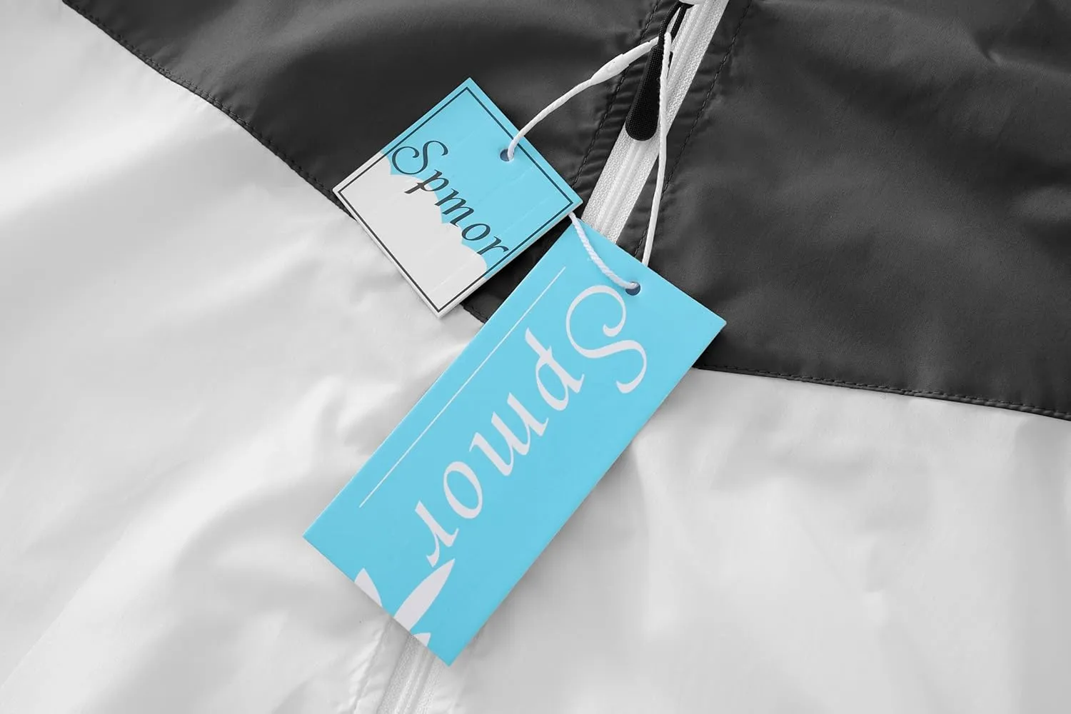 Spmor Women's Lightweight Waterproof Jacket Packable Windbreaker Running Coat