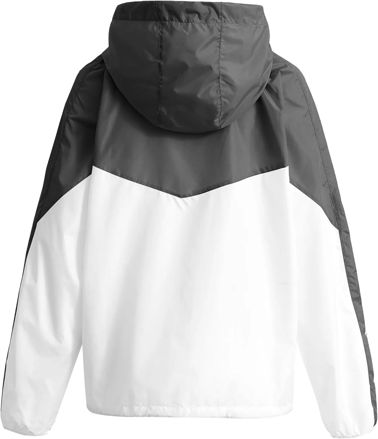 Spmor Women's Lightweight Waterproof Jacket Packable Windbreaker Running Coat