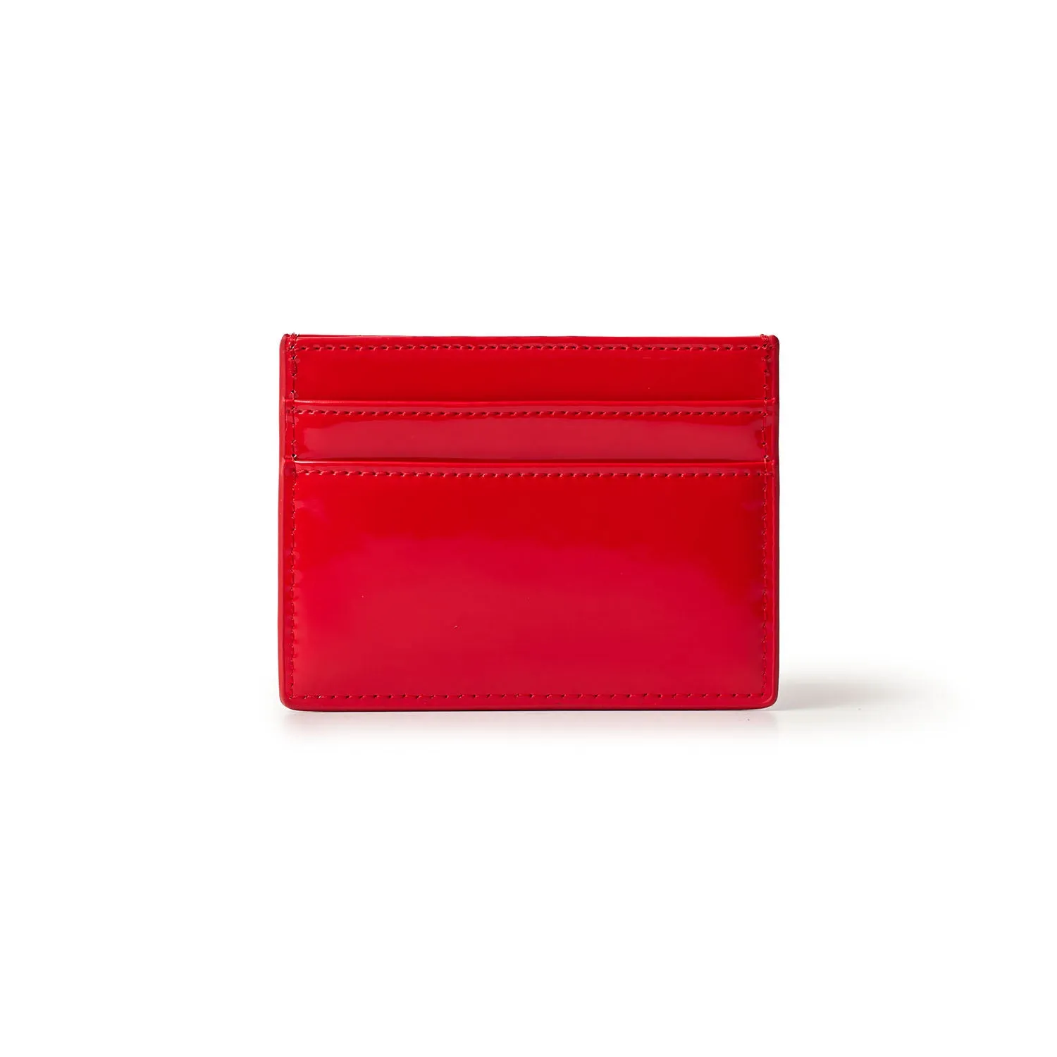 STANDARD GOLD CARD HOLDER - MIRROR RED