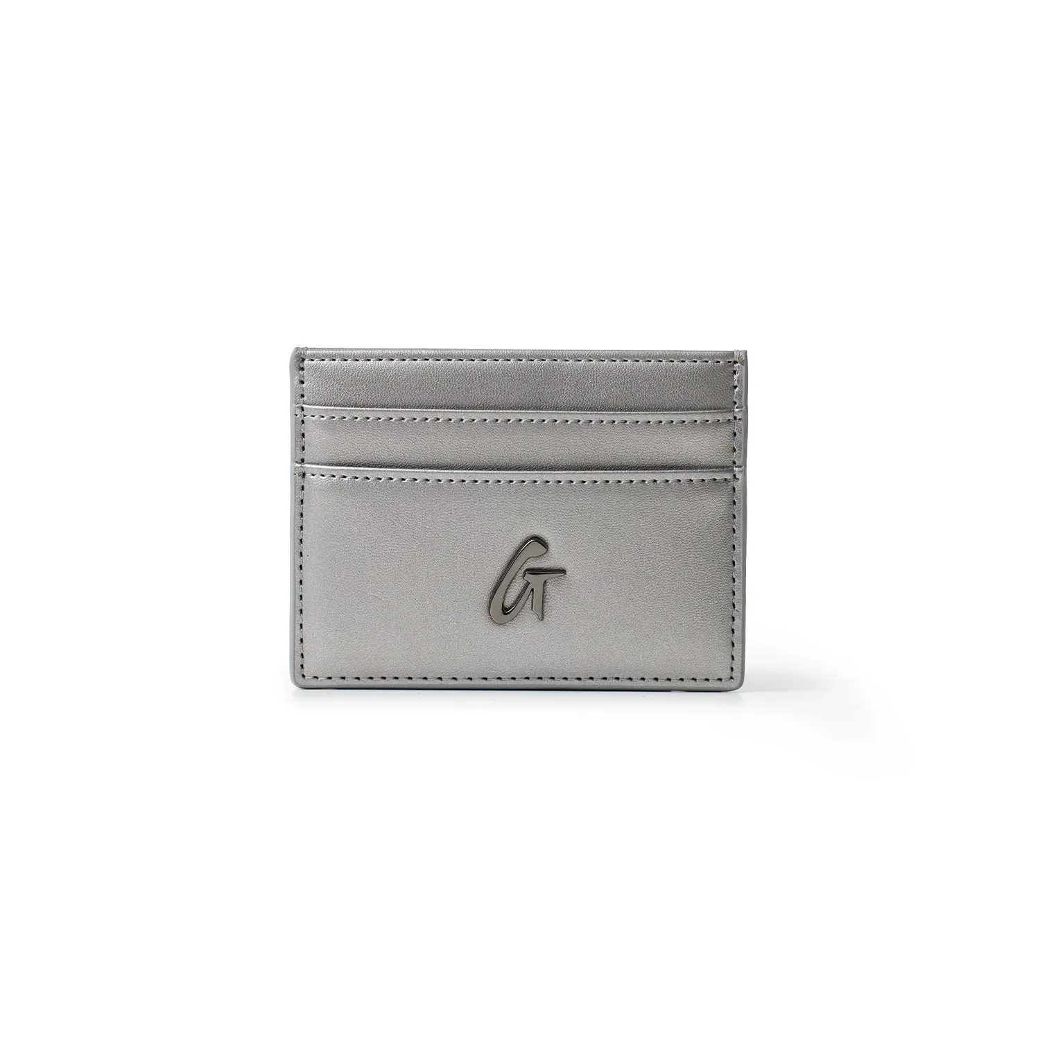 STANDARD GUNMETAL CARD HOLDER - PLATINUM