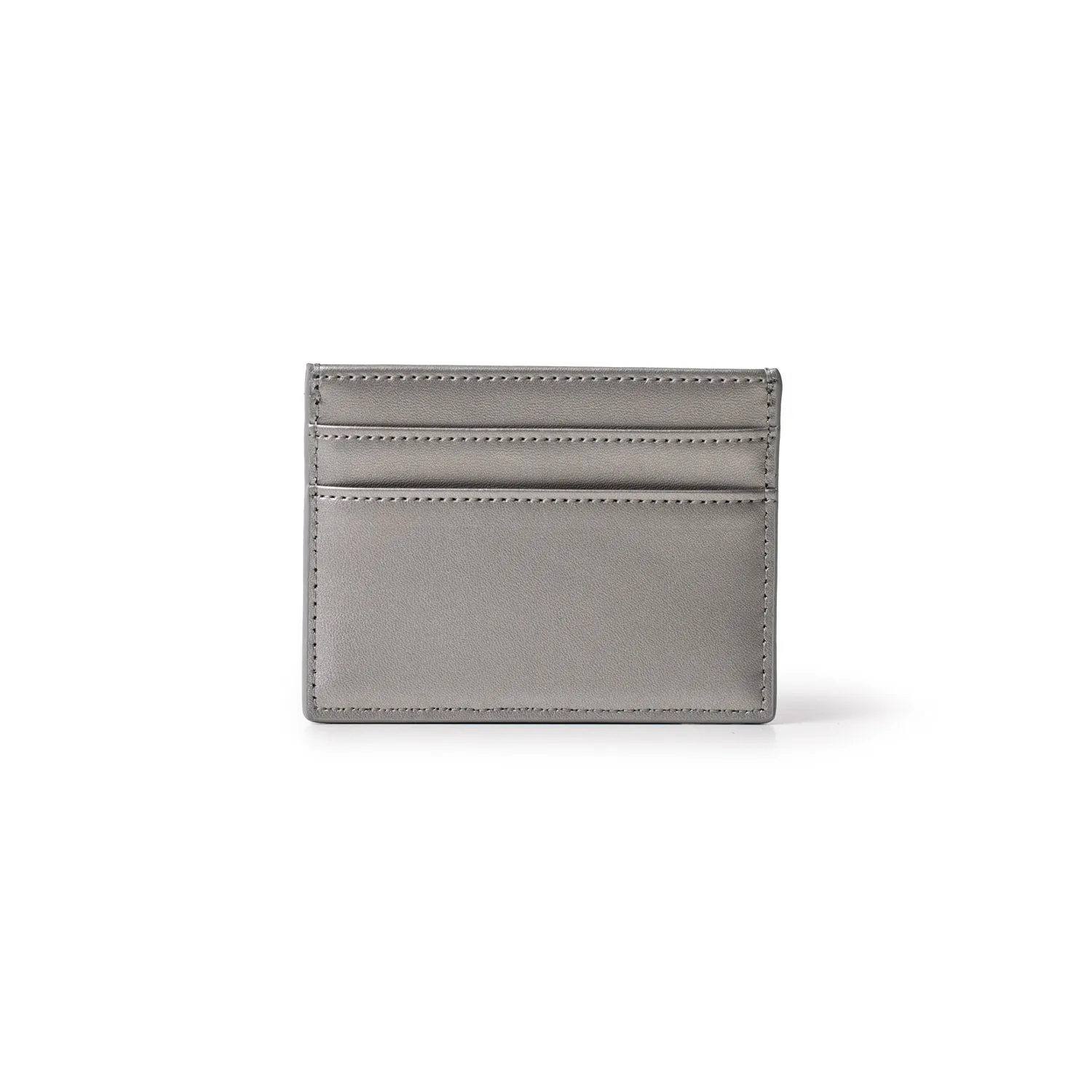 STANDARD GUNMETAL CARD HOLDER - PLATINUM