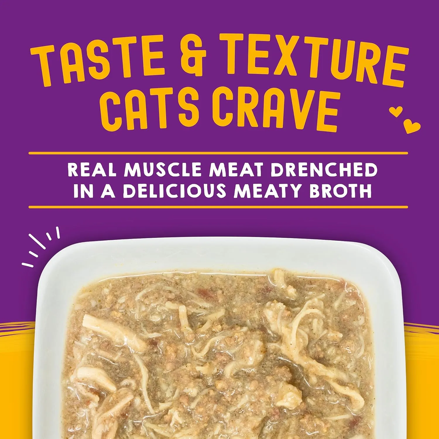Stella & Chewy’s Carnivore Cravings Savory Shreds Wet Cat Food Pouches – Grain Free, Protein Rich Meal, Topper or Treat – Chicken & Chicken Liver Recipe (2.8 Ounce Pouches, Case of 12)