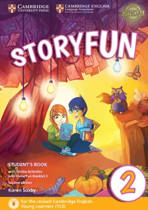 Storyfun for Starters Level 2 Student's Book with Online Activities and Home Fun Booklet 2 2nd Edition