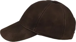 Suede Leather Unisex Baseball Cap