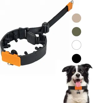 SVD.PET Dog Prong Collar for No-Pull Training, Quick-Release Buckle Adjustable Pinch Collar for Smal, Medium, Large Dogs (Balck, Medium Size)
