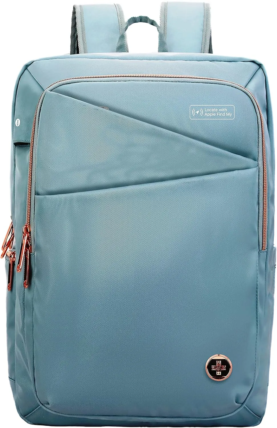 Swissdigital Katy Rose Backpack Features A World First: Locate Your Backpack With Apple Find My Network, Built-in Charging Port, Built In Patented Zen Massage, RFID Protection