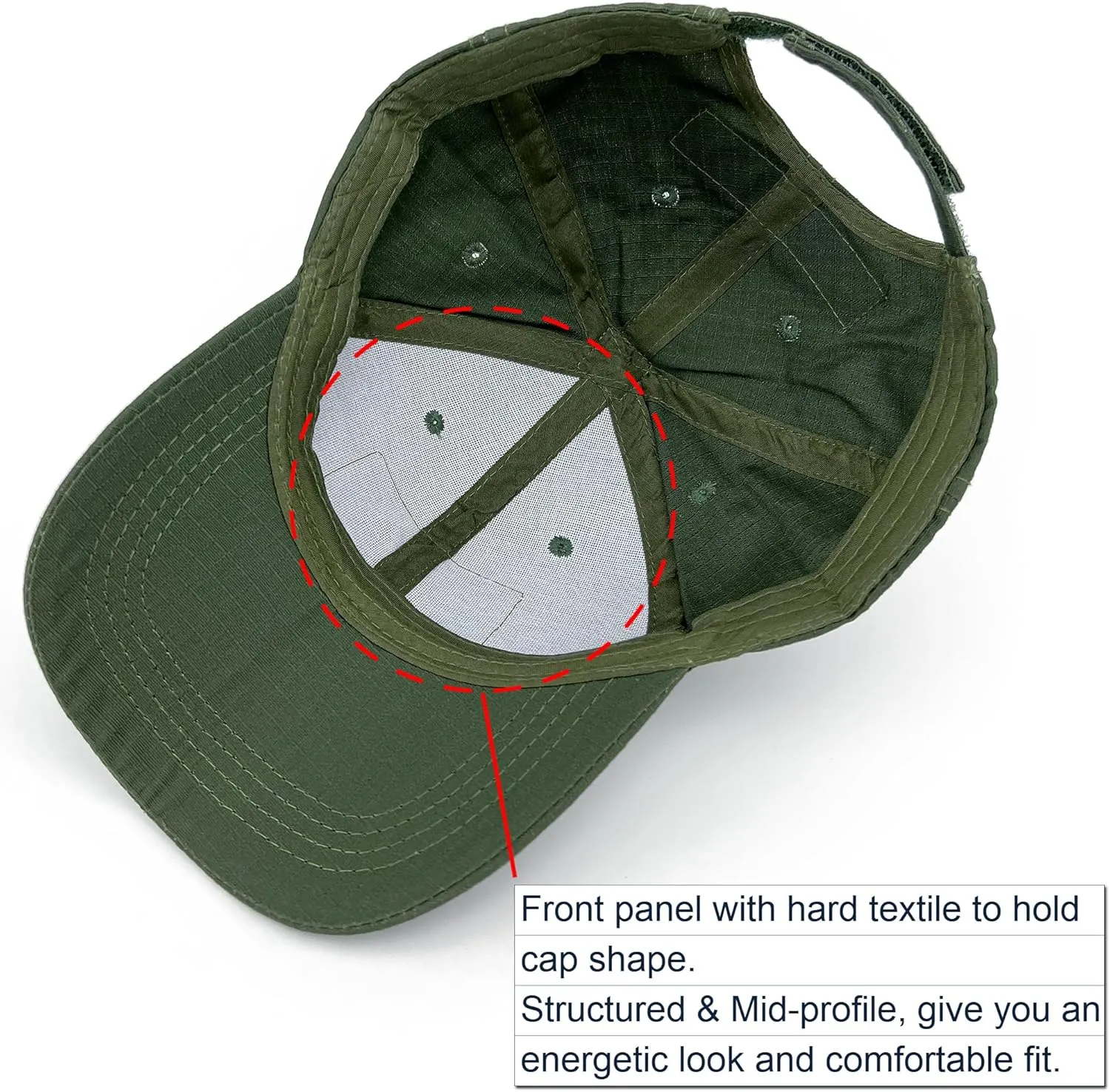 Tactical Military Mens Camo Baseball Hat with American Flag Skull Patch Patriotic Operator Camouflage Cap for Women