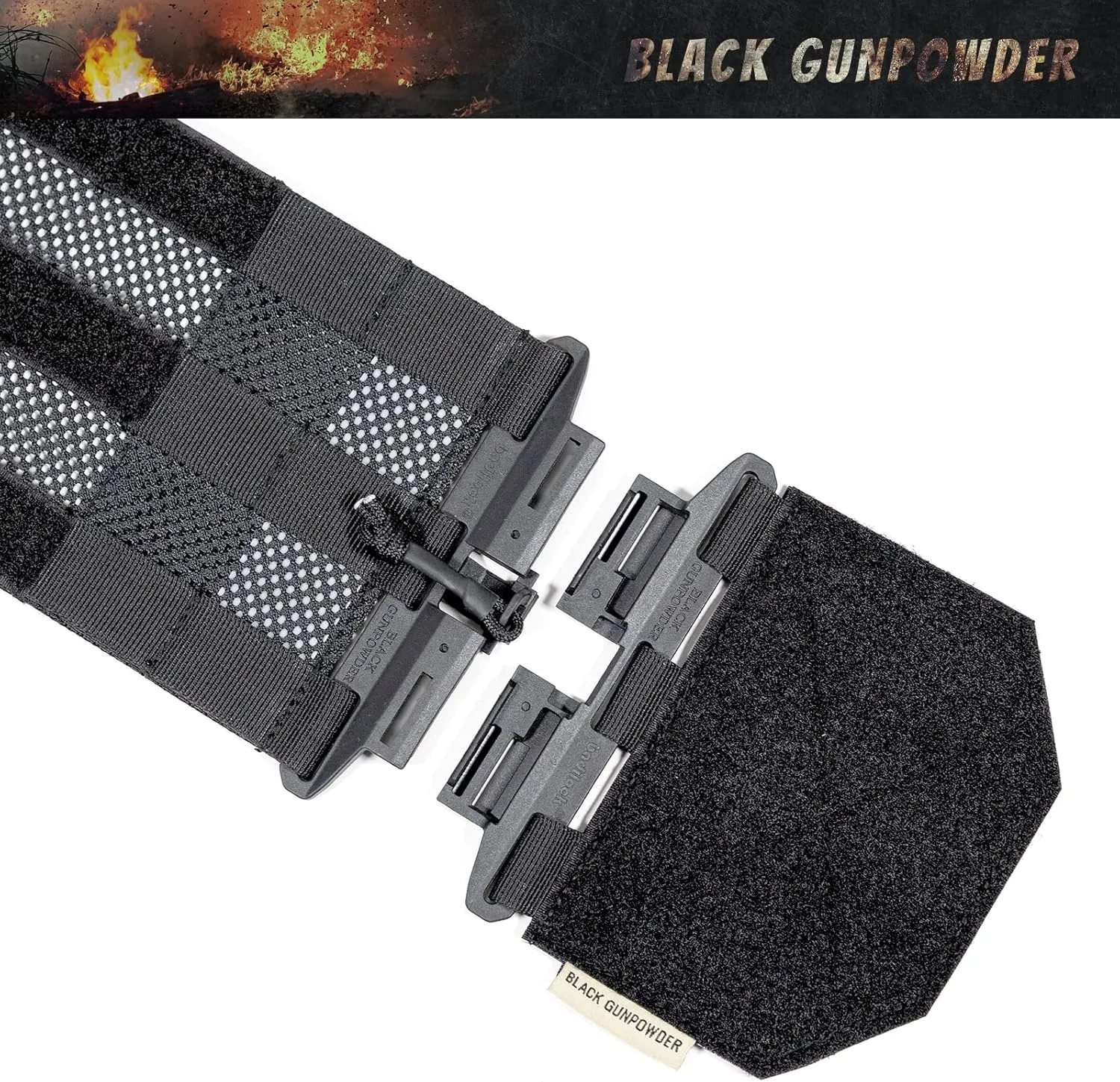 Tactical Three-Band Quick Release Cummerbund Magnetic Buckles Model BG-TC5