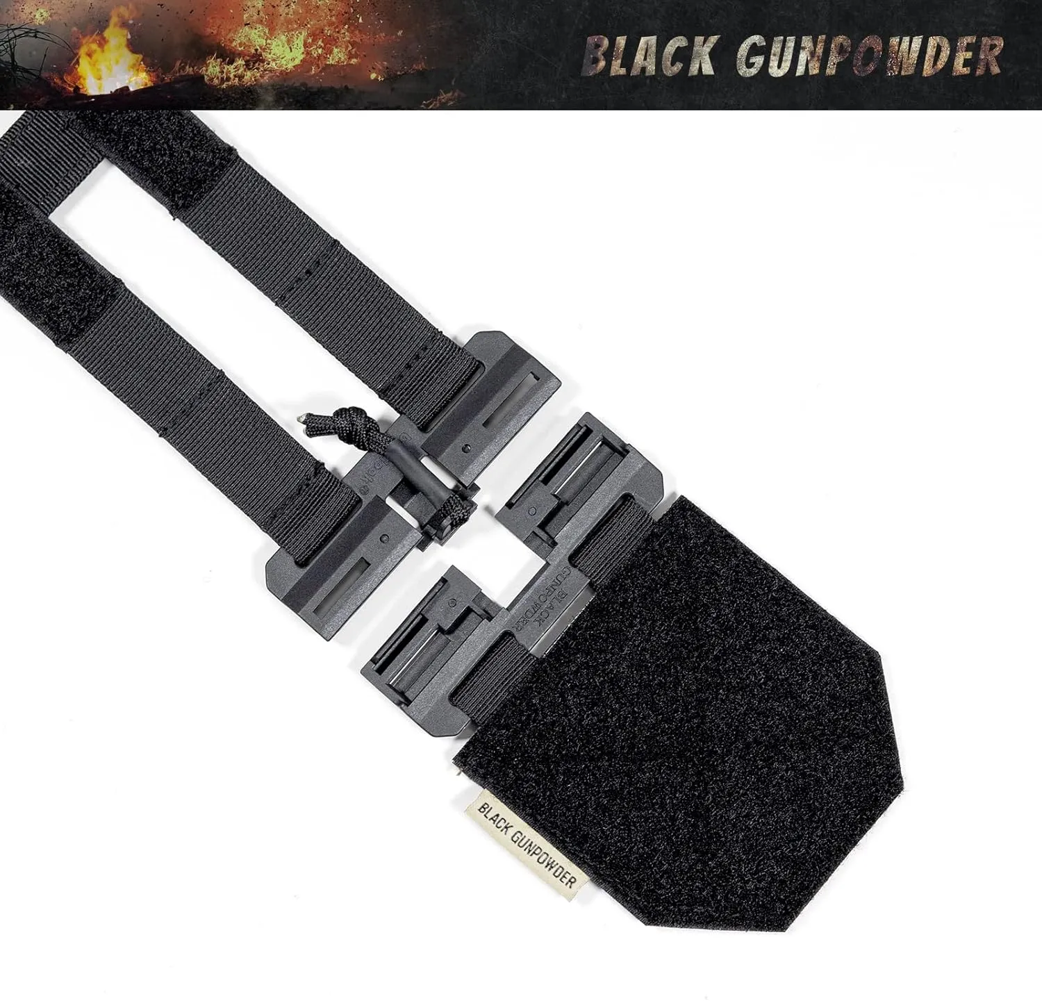 Tactical Two-Band Quick Release Cummerbund Magnetic Buckles Model BG-TC3