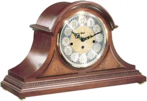 Tambour Clock in Cherry