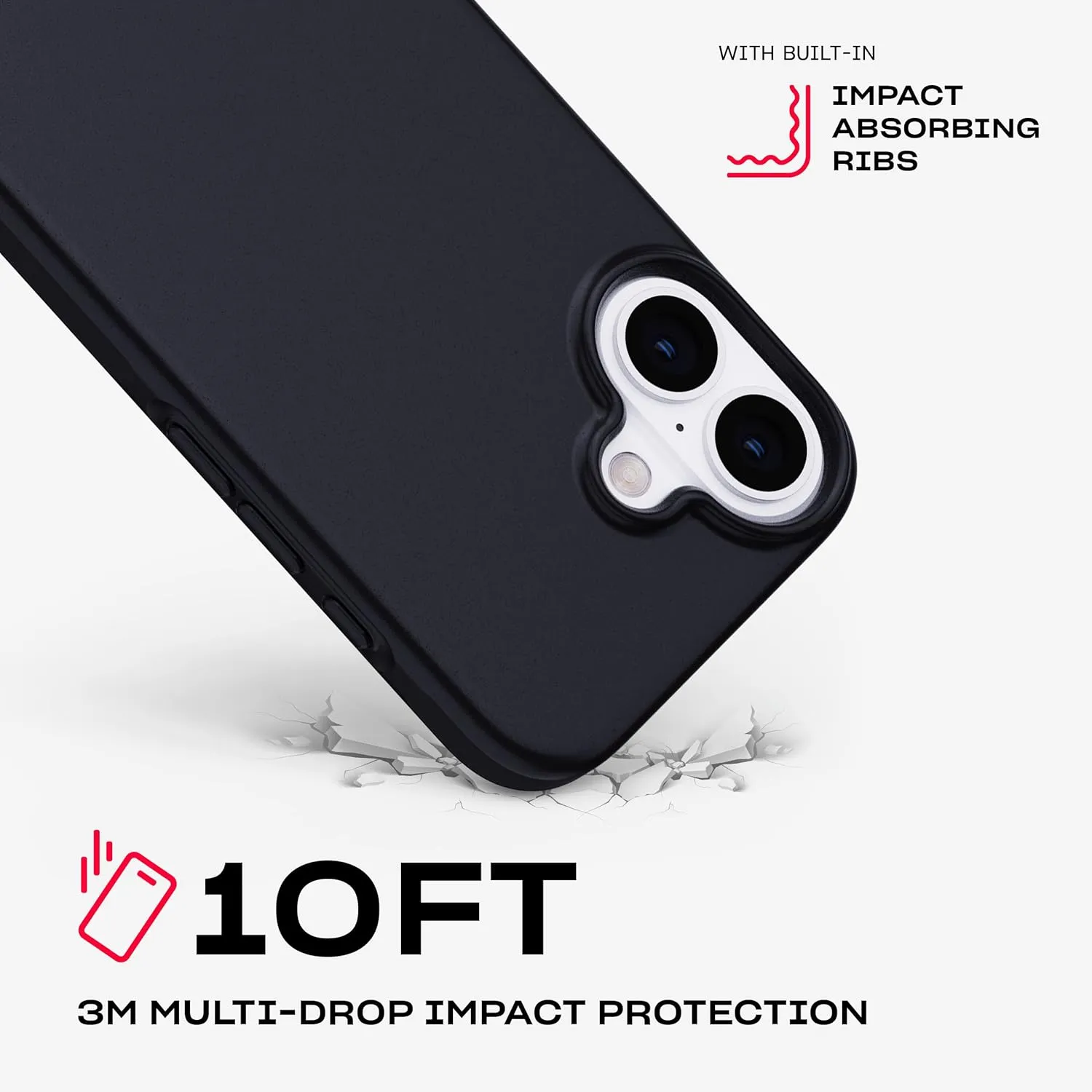 Tech21 EvoLite for iPhone 16 Ultra Thin - Impact Protection Case - in Black