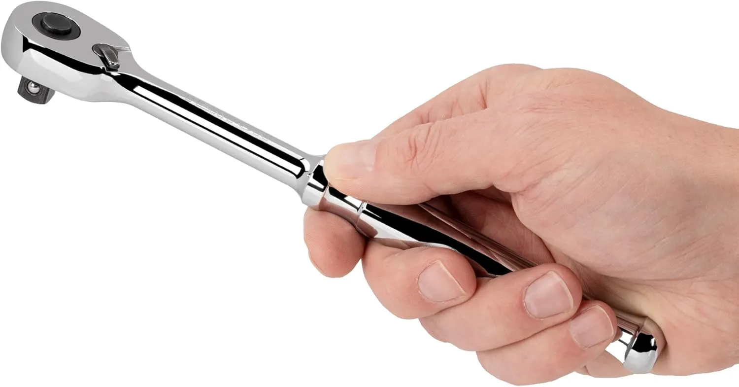 TEKTON 3/8 Inch Drive x 8 Inch Quick-Release Ratchet | SRH11108