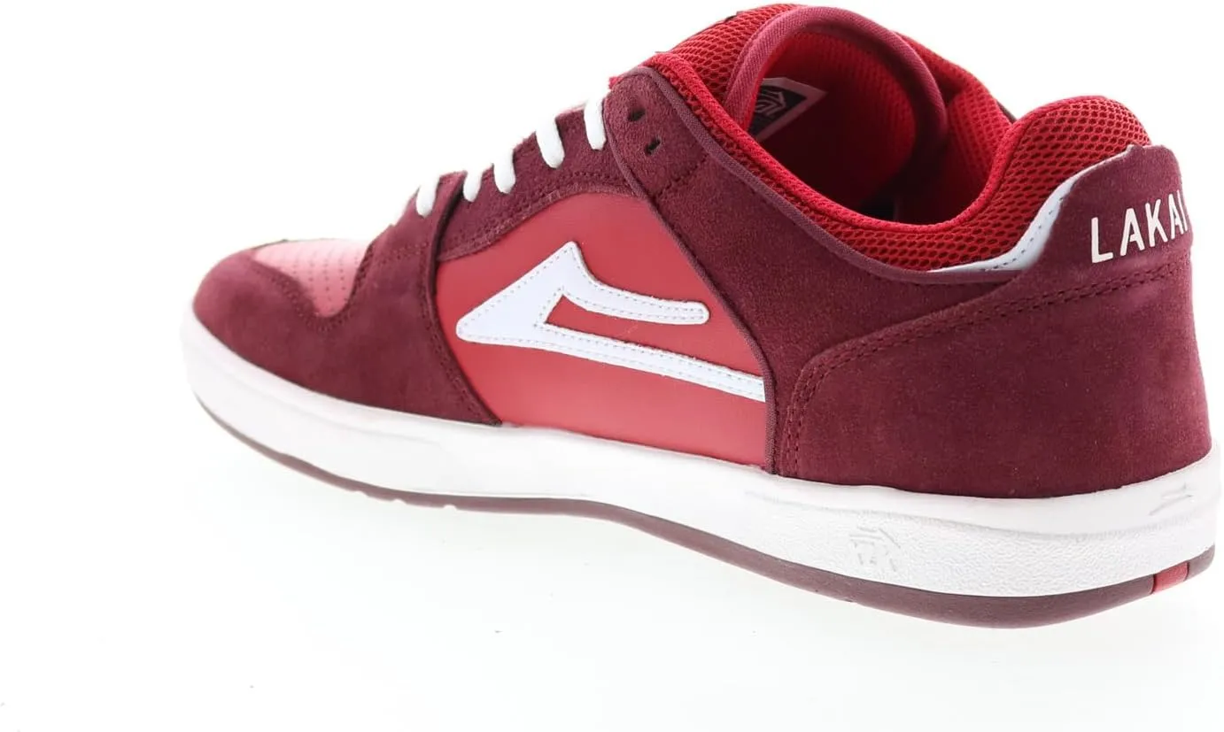 Telford Low - Burgundy/Cardinal Suede