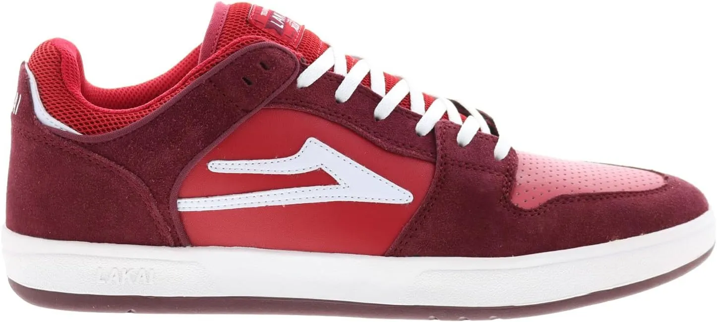 Telford Low - Burgundy/Cardinal Suede