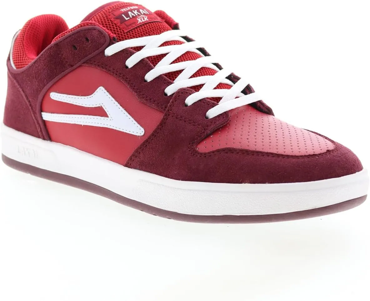 Telford Low - Burgundy/Cardinal Suede