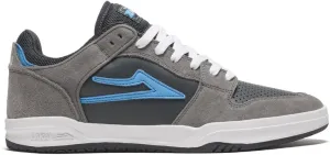 Telford Low - Grey/Cyan Suede
