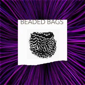 The Black Beaded Gothic Brooch Bag Once you start making your own it is hard to stop