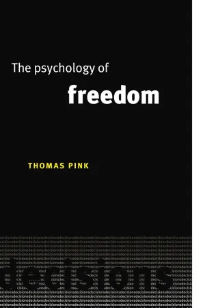 The Psychology of Freedom 1st Edition
