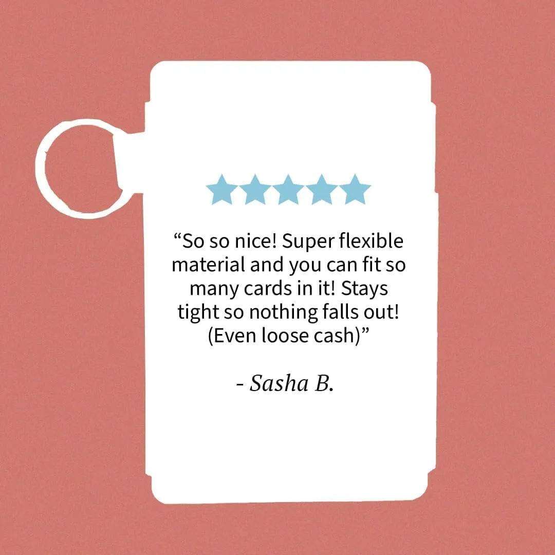 Thread Wallets Ultra Slim Minimalist Card Holder Wallet for Men and Women