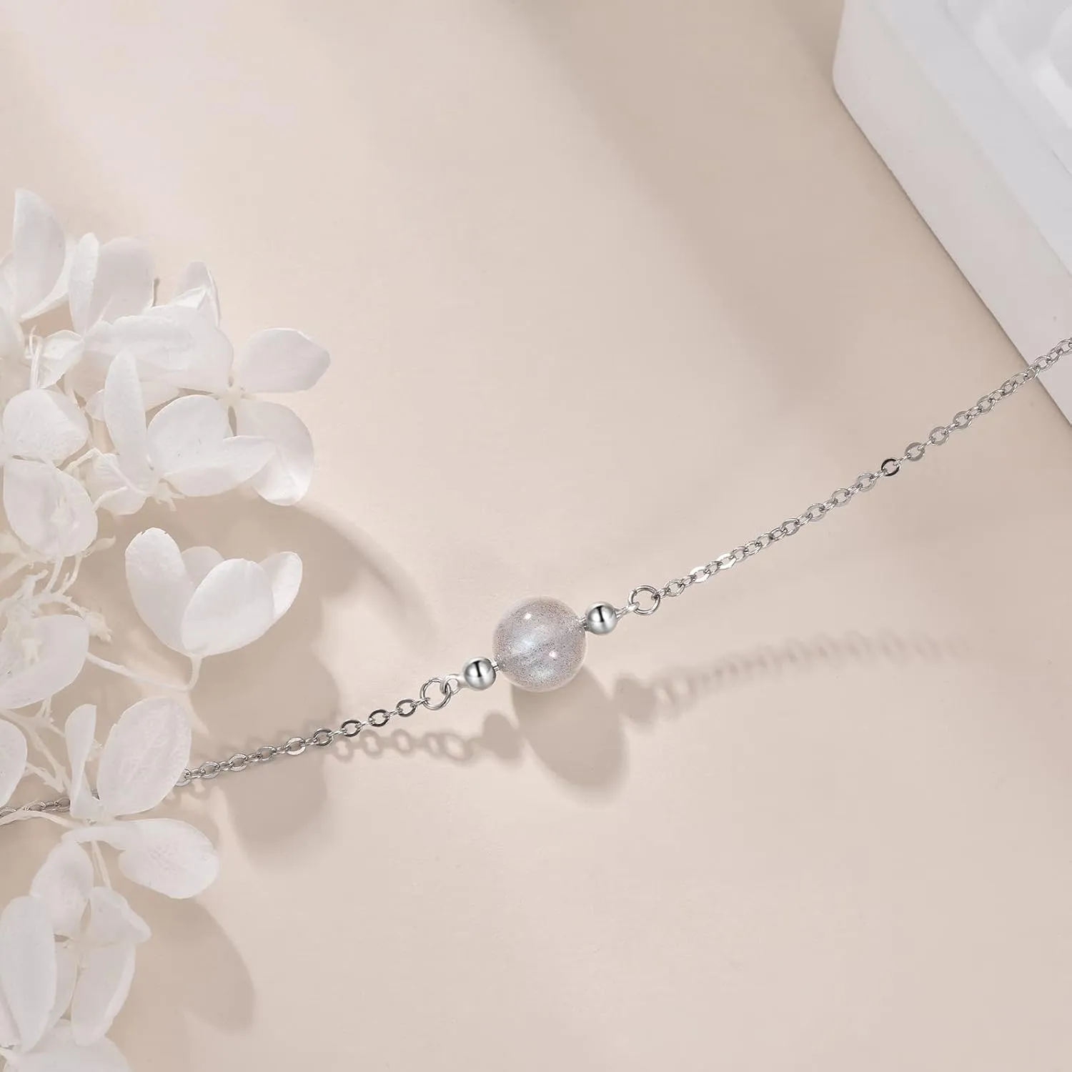TIGER RIDER Bracelets Anklets for Women S925 Sterling Silver Beaded Bracelet Beach Jewelry
