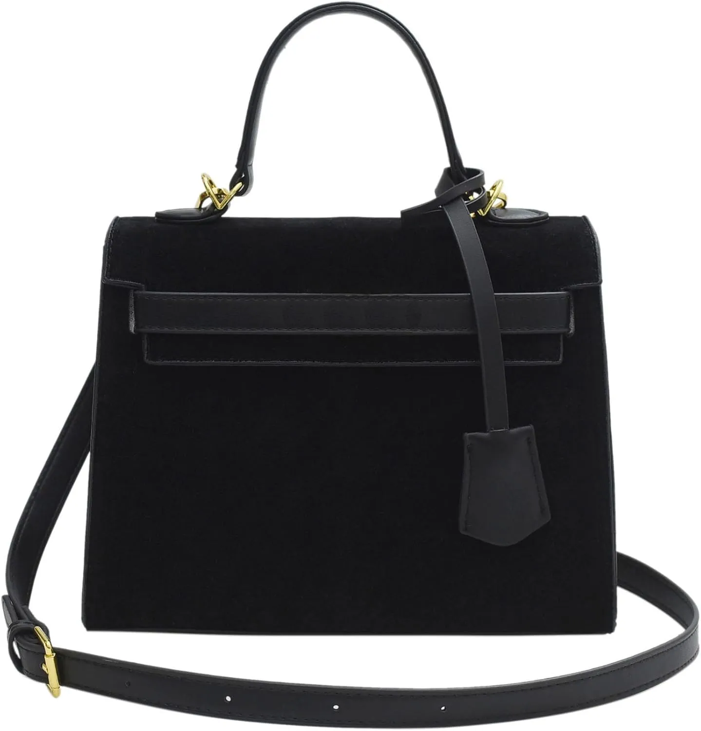 Top Handle Satchel Vintage Top Handle Bag Suede Leather Women Handbags Purse Mini Satchel Bags Shoulder Bag for Women