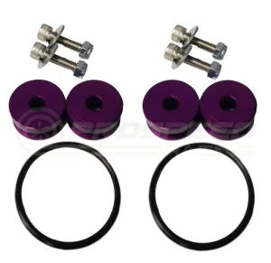 Torque Solution Billet Bumper Quick Release Kit (Purple)