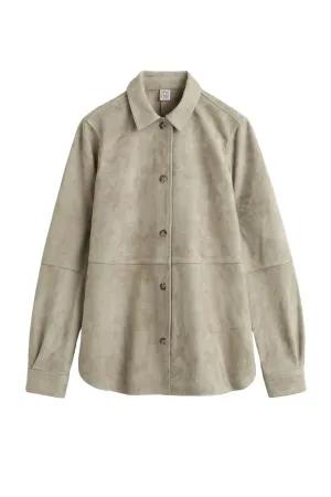 Toteme Soft Suede Shirt