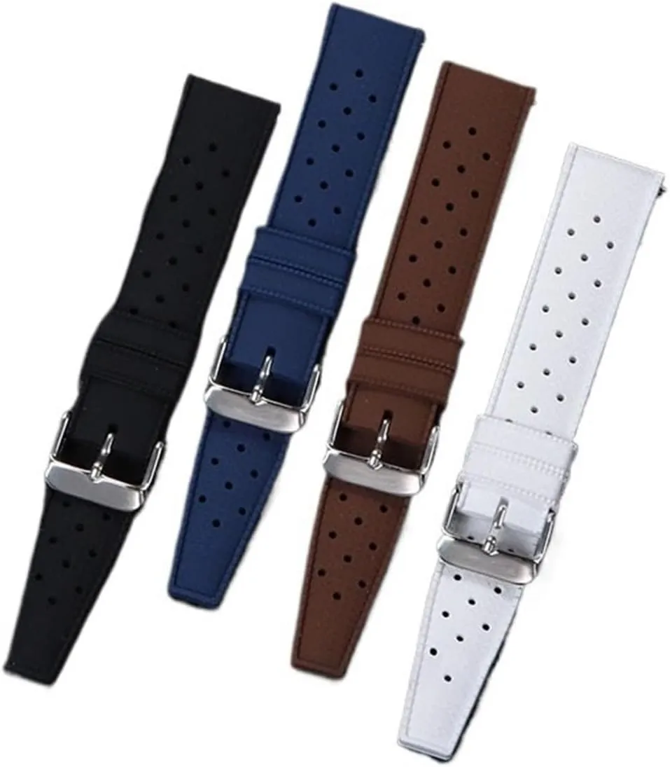 Tropical Silicone Strap Quick Release Strap 18mm 20mm 22mm
