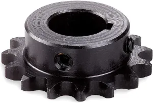 Tsubaki Sprocket, 3.300 OD, #40 Includes Standard Keyway and 2 Set Screws 40B19F-7/8 - 1 Each