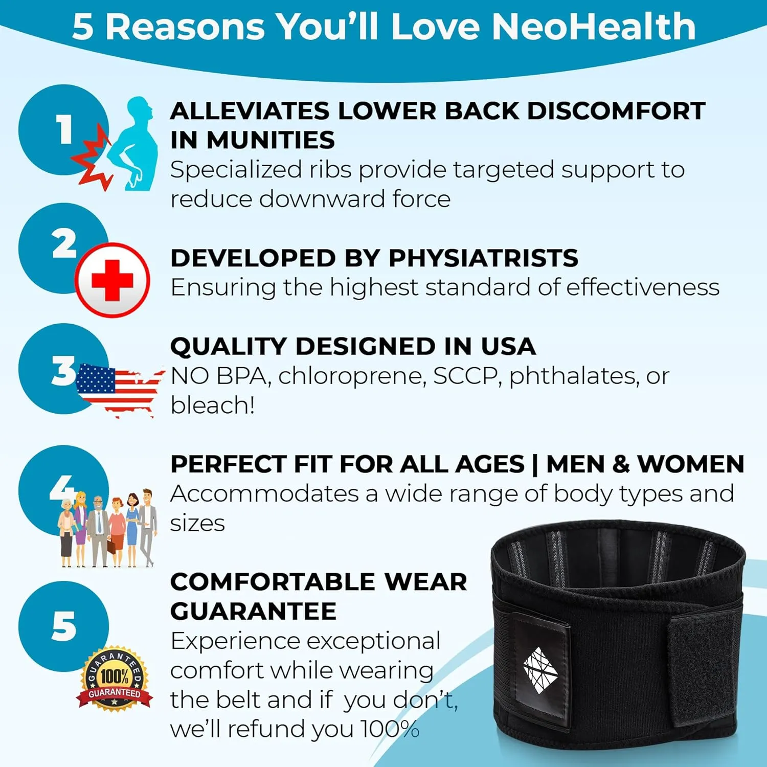 Ultra Thin Adjustable Back Brace for Men & Women - Flexible Supportive Lower Back Pain Relief with Breathable Dual-Tension Straps & Industrial Grip, XL