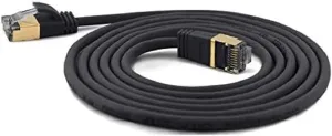 [Ultra-Thin Patch Cable with Black/