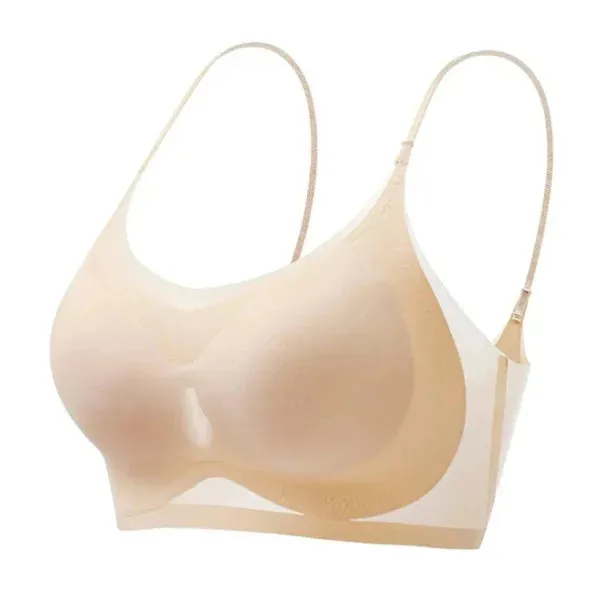 Ultra-Thin Seamless Push-Up Bra in Black Cup Size for Ultimate Comfort