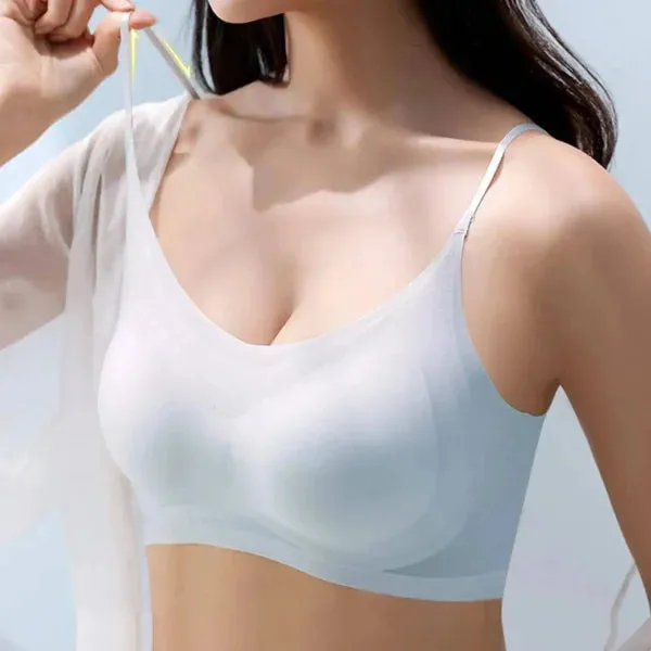 Ultra-Thin Seamless Push-Up Bra in Black Cup Size for Ultimate Comfort