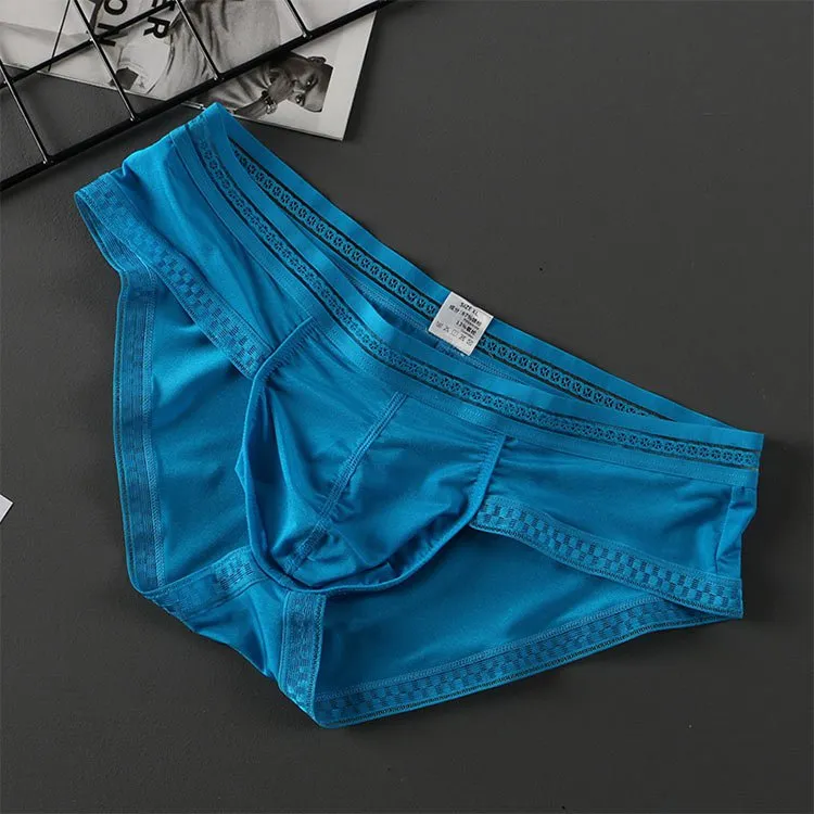 Ultra-thin Underpants Underwear Cup Men Panties Pouches（3 pack）