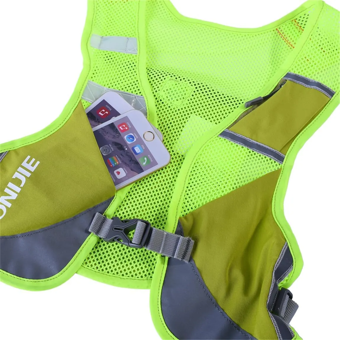 Ultralight Marathon Reflective Running Vest Backpack Trail Marathon Hiking Hydration Backpack Pack Bags Outdoor Sport Bag