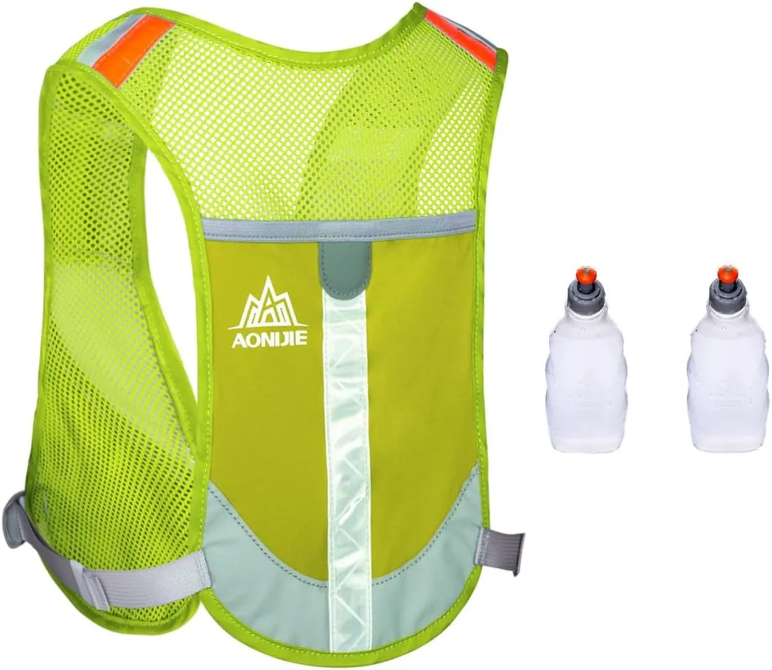 Ultralight Marathon Reflective Running Vest Backpack Trail Marathon Hiking Hydration Backpack Pack Bags Outdoor Sport Bag