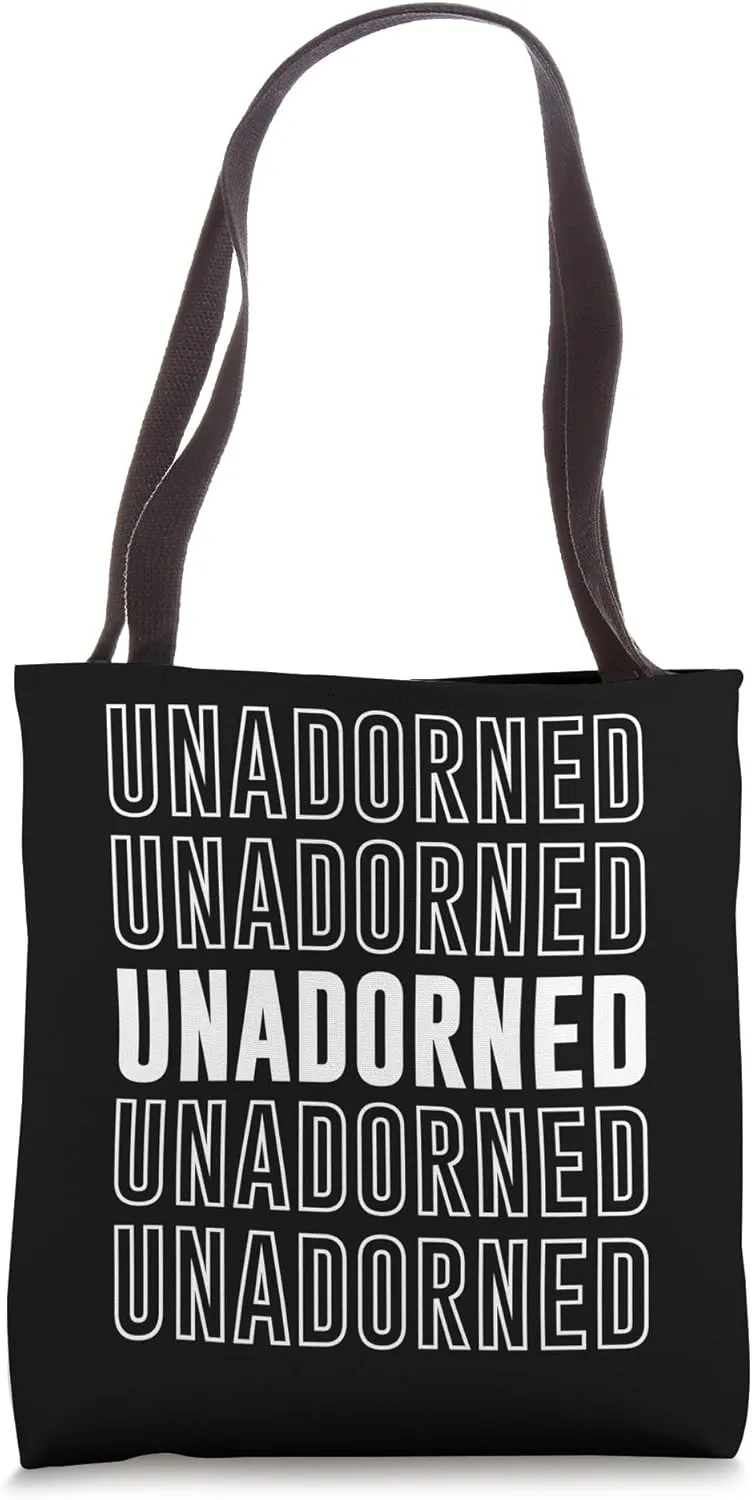 Unadorned Tote Bag
