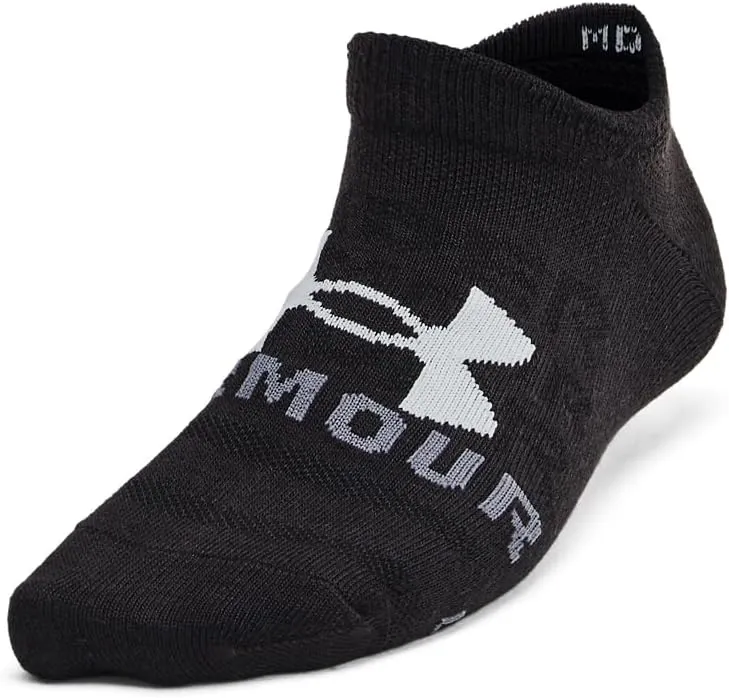 Under Armour Kids' Youth Essential No Show Socks (6 Pairs)