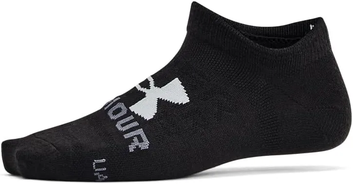 Under Armour Kids' Youth Essential No Show Socks (6 Pairs)