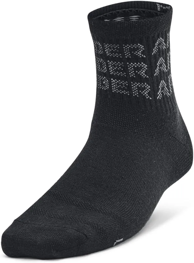 Under Armour Kids' Youth Essential Quarter Socks (6 Pairs)