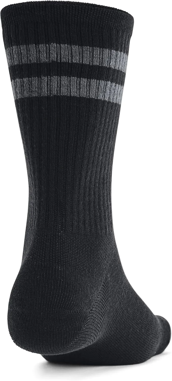 Under Armour Unisex Adult Essential Crew Socks (6 Pairs)