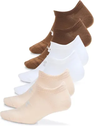 Under Armour Unisex Adult Essential No Show Socks (6 Pairs)