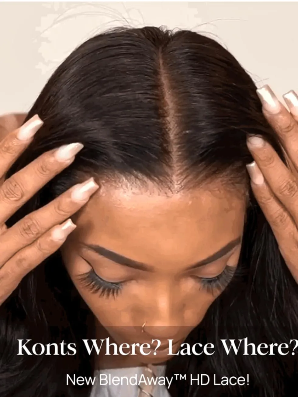 UNICE Glueless Wigs Human Hair Pre Plucked Pre Cut 5x5 Thin HD Lace Closure Wigs Yaki Straight Human Hair Front Wig Bleached Knots Match All Skin Tones 180% Density 24 inch