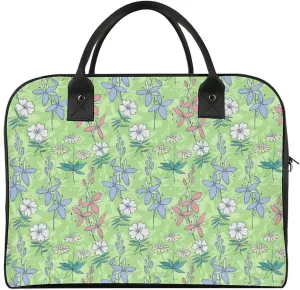 Unisex Crossbody Nylon Santa Gifts Novelty Handbag for Travel 13" X 19" X 8"
