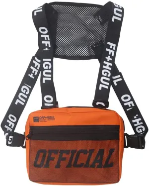 Unisex Waist Packs Chest Bag,Hip Hop Style Vest Crossbody Bag Fashion Chest Rig Vest Bag for Travel Hiking Outdoor Sport
