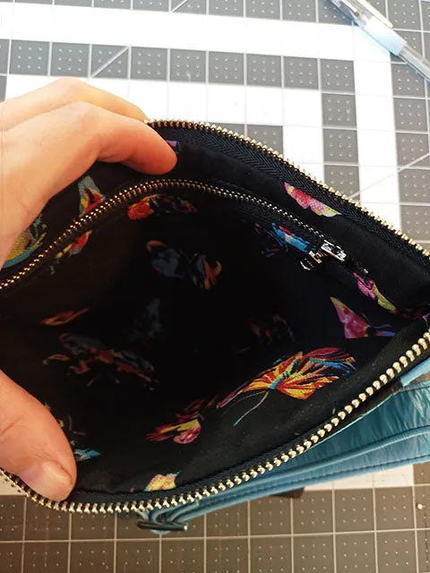 Upcycled Leather Petal Pack Fanny Pack