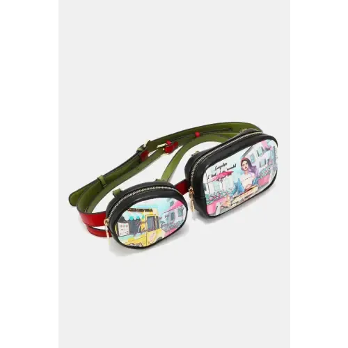USA Double Pouch Fanny Pack