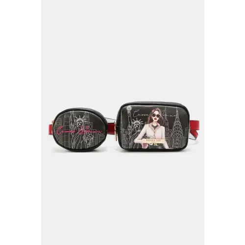 USA Double Pouch Fanny Pack