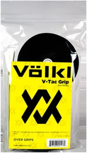V-Tac 30 Pack Black Tennis Overgrip
