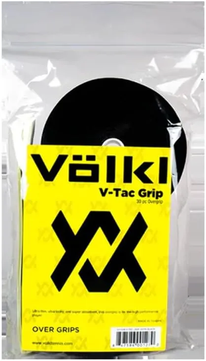 V-Tac 30 Pack Black Tennis Overgrip